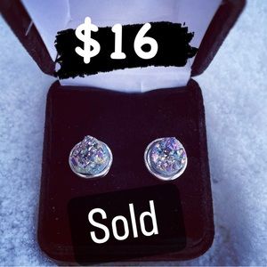 Gorgeous rock earrings for kids or adults